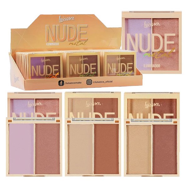 Luisance - Iluminador Nude Metal L1103 - 24 Und