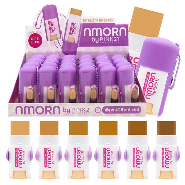 Pink21 - Base em Bastão Amora CS6382 - 24 Und
