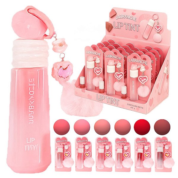 Labranche - Lip Tint Chaveiro Coração - 12 Und