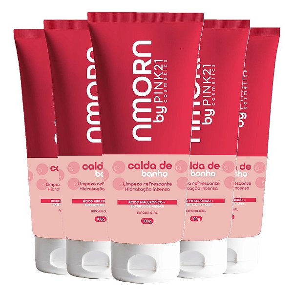 Pink 21 - Calda de banho Amora Girl PK1029 - 12 Und
