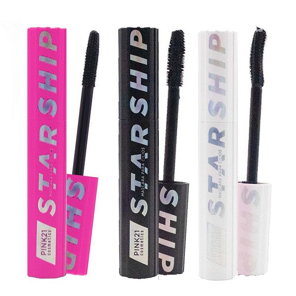 Pink 21 - Mascara de Cilios Starship CS5830 - 6 Und