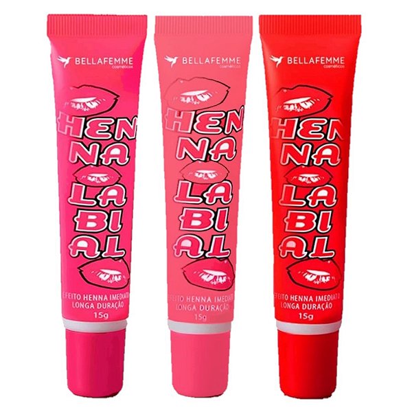 Bella Femme - Henna Labial BF10196 - 3 Und