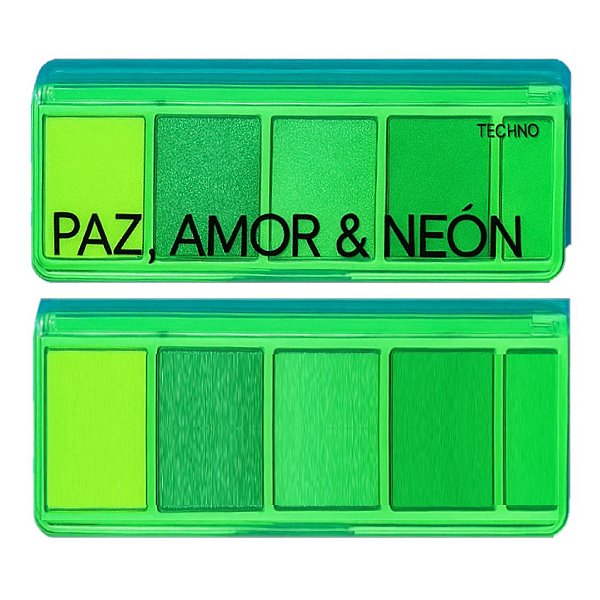 Luisance - Paleta de Sombras Verde Neon L3202 - Cor B