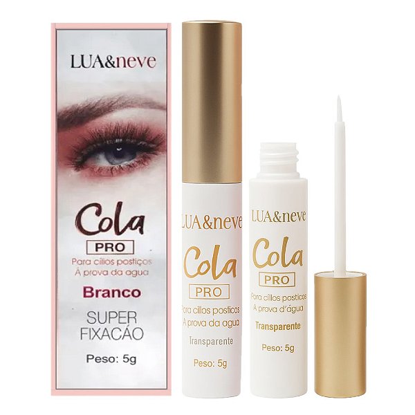 Lua e Neve - Cola Pro Para Cilios a Prova D'Agua