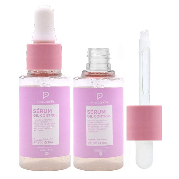 Pink 21 - Serum  Crontrole de Oleosidade Dia PK1007