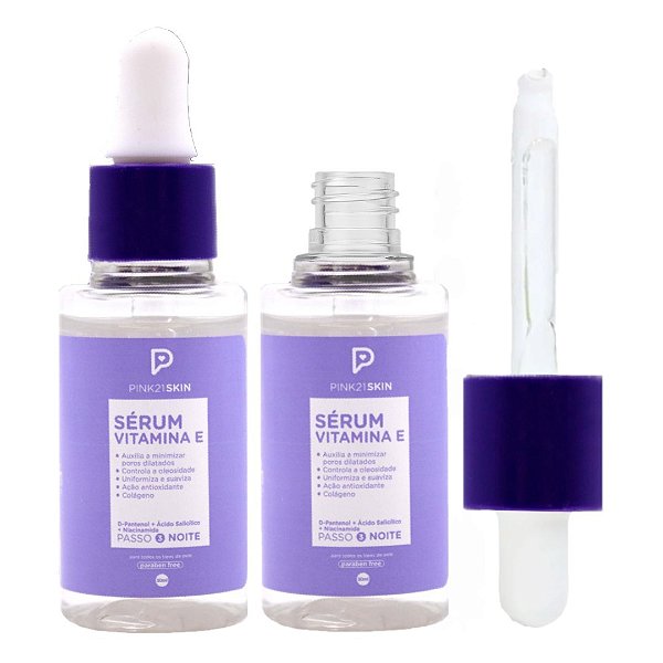Pink 21 - Serum  Vitamina E Noite PK1008