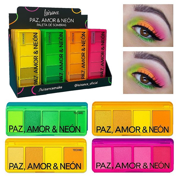 Luisance - Paleta de Sombras Neon L3202 - 24 Und