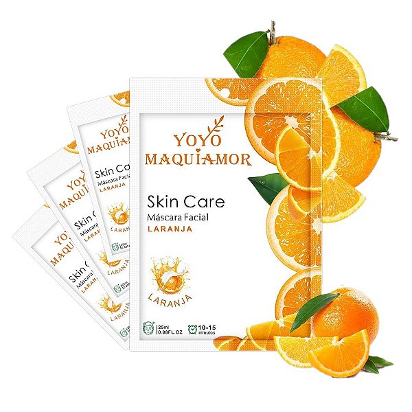 Yoyo Maquiamor - Mascara Facial de Laranja  YYM121217