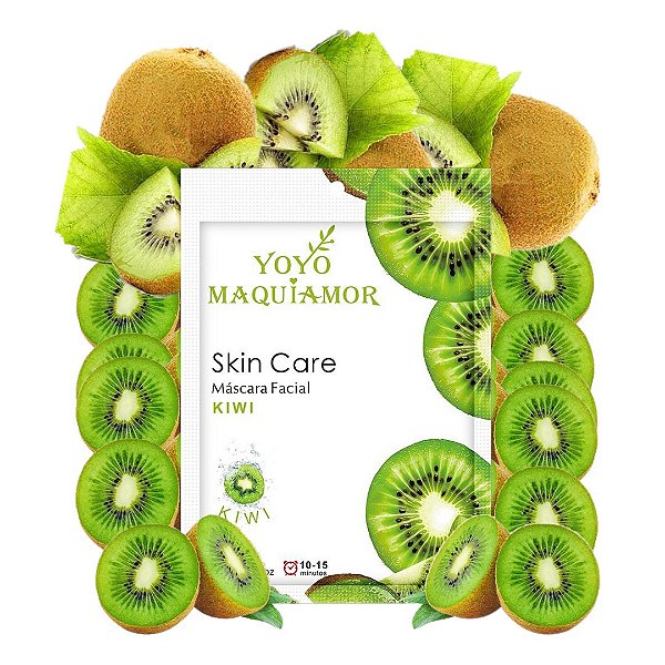 Yoyo Maquiamor - Mascara Facial de Kiwi  YYM121218