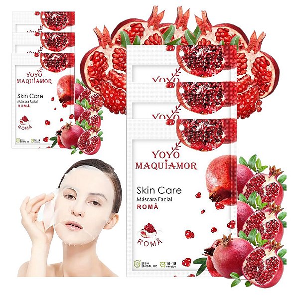 Yoyo Maquiamor - Mascara Facial de Roma  YYM121221 - 10 Und