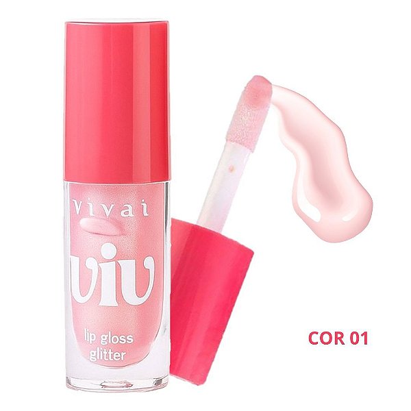 Vivai - Lip Gloss Glitter Viv 3176 - Cor 01
