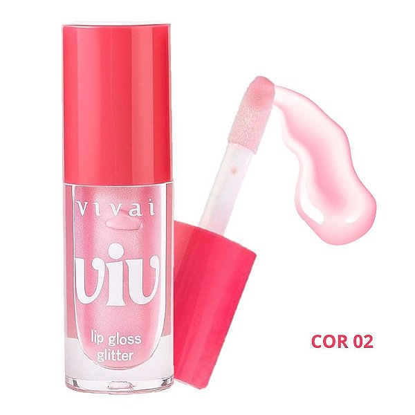 Vivai - Lip Gloss Glitter Viv 3176 - Cor 02