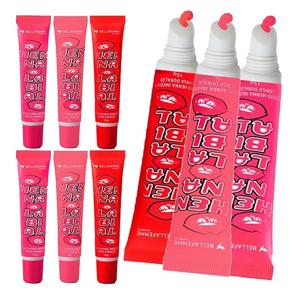 Bella Femme - Henna Labial BF10196 - 6 Und
