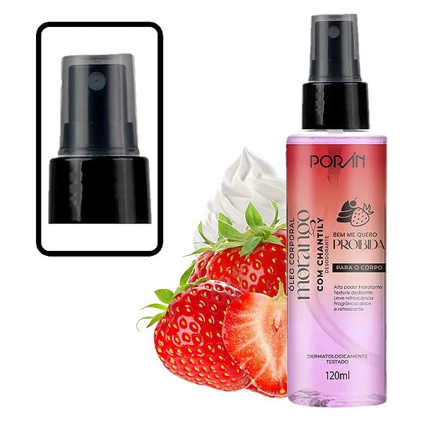 Poran - Oleo Corporal Morango com Chantily PR262