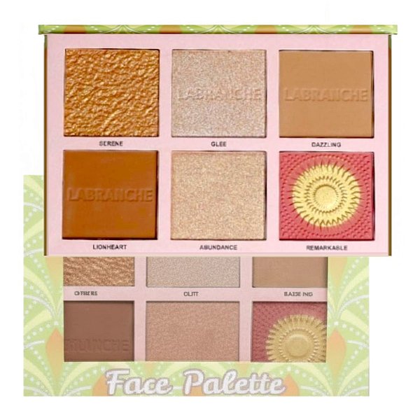 Labranche - Paleta Blush Iluminador Contorno LA1109