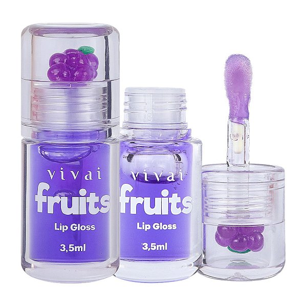 Vivai - Lip Gloss Fruits Uva 3326 - Cor 01