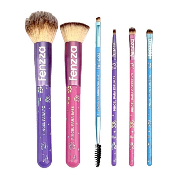 Fenzza - Kit de Pinceis Princesa Disney Grande DIS136