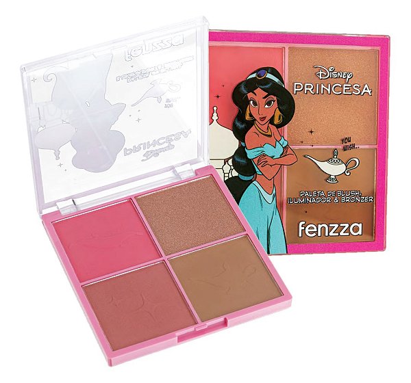 Fenzza - Paleta Blush Iluminador Contorno Whole Glow DIS128