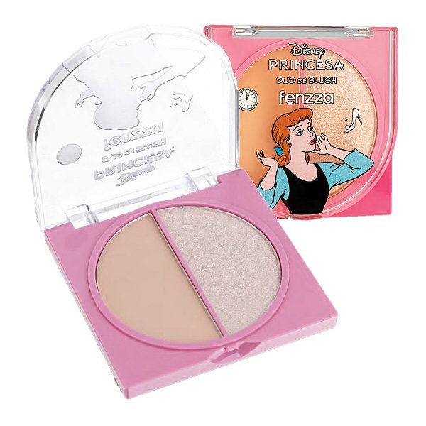 Fenzza - Duo de Blush Princesa Cinderela DIS101