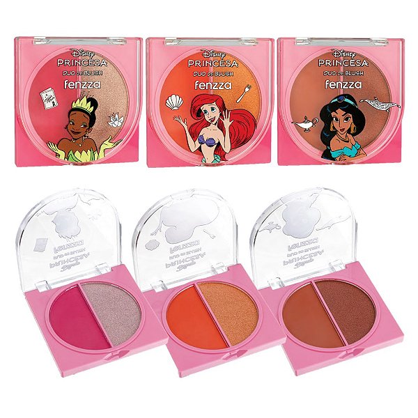 Fenzza - Duo de Blush Princesa DIS102 - 06 Und