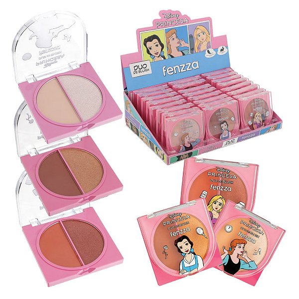 Fenzza - Duo de Blush Princesa DIS101 - 24 Und