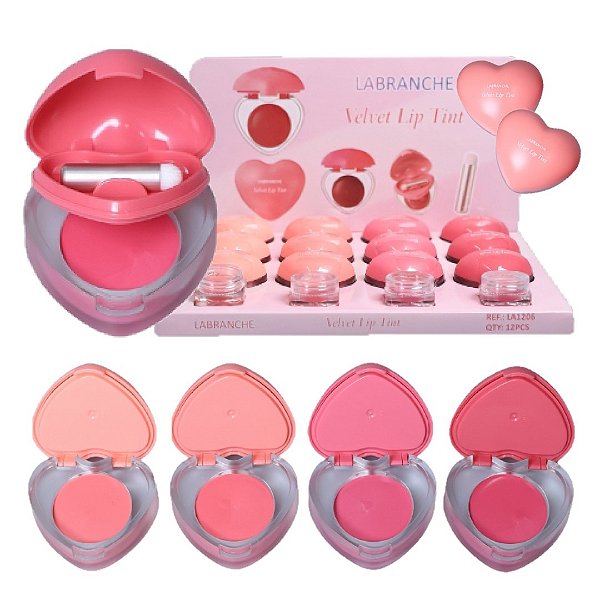 Labranche - Lip Tint Velvet Coração LA1206 - 12 Und