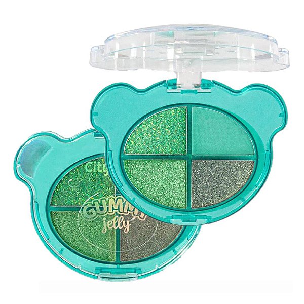 City Girls - Paleta de sombras Gummy Jelly - Cor A