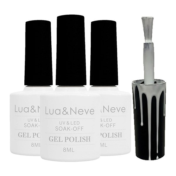 Lua e Neve - Esmalte Gel Polish Soak Off COR 16 - 12 Und