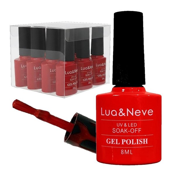 Lua e Neve - Esmalte Gel Polish Soak Off COR 10 - 12 Und