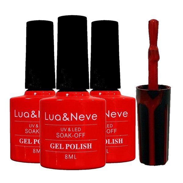 Lua e Neve - Esmalte Gel Polish Soak Off COR 10 - 6 Und