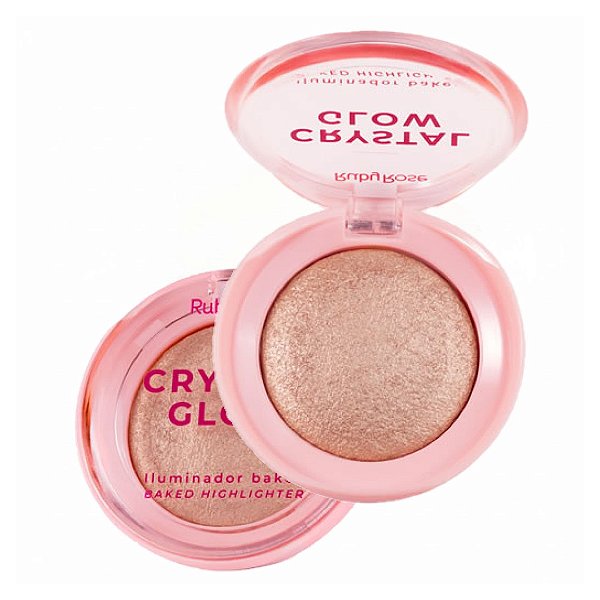 Ruby Rose - Iluminador Baked Crystal Glow HBM700 - Cor 03