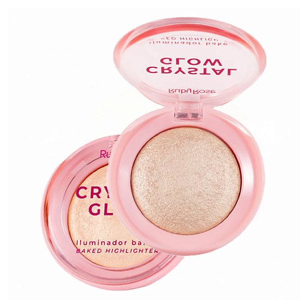 Ruby Rose - Iluminador Baked Crystal Glow HBM700 - Cor 02