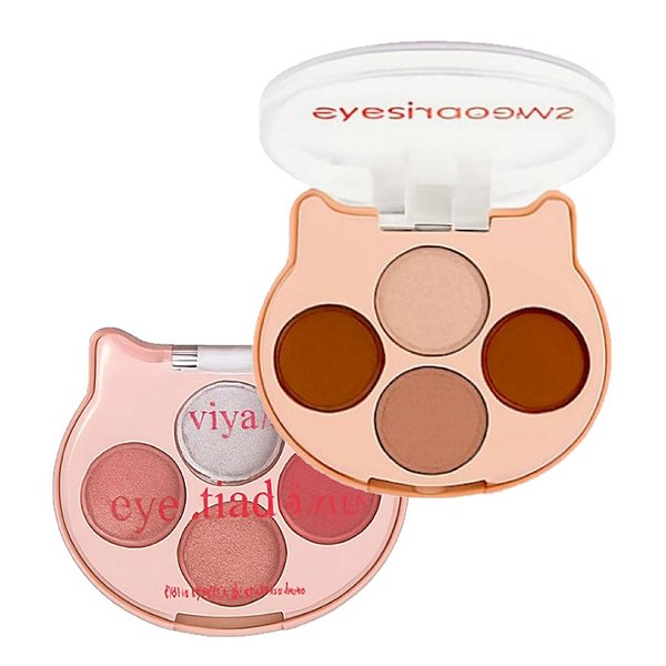 Vivai - Estojo de Sombras Gatinho 4126 - Cor A