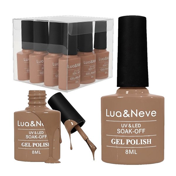 Lua e Neve - Esmalte Gel Polish Soak Off COR 14 - 12 Und