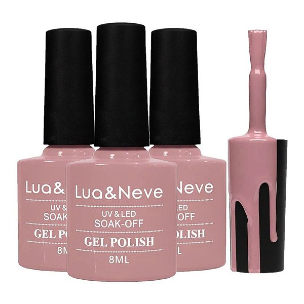 Lua e Neve - Esmalte Gel Polish Soak Off COR 02 - 6 Und