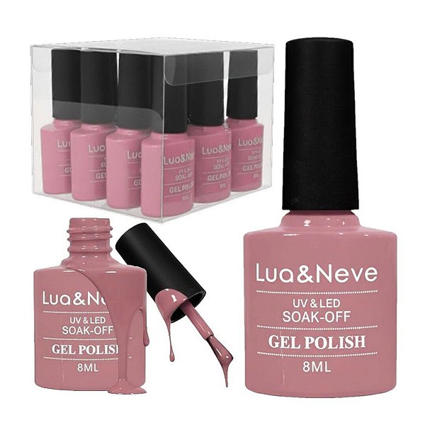 Lua e Neve - Esmalte Gel Polish Soak Off COR 03 - 12 Und