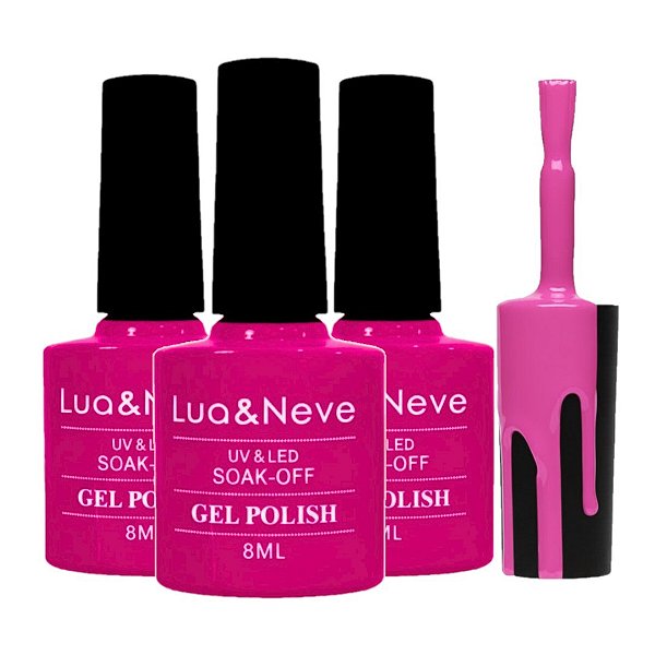Lua e Neve - Esmalte Gel Polish Soak Off COR 07 - 6 Und