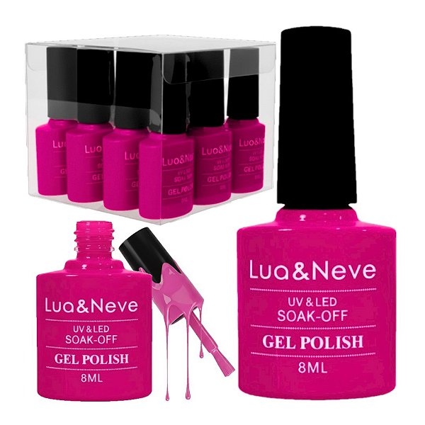 Lua e Neve - Esmalte Gel Polish Soak Off COR 07 - 12 Und