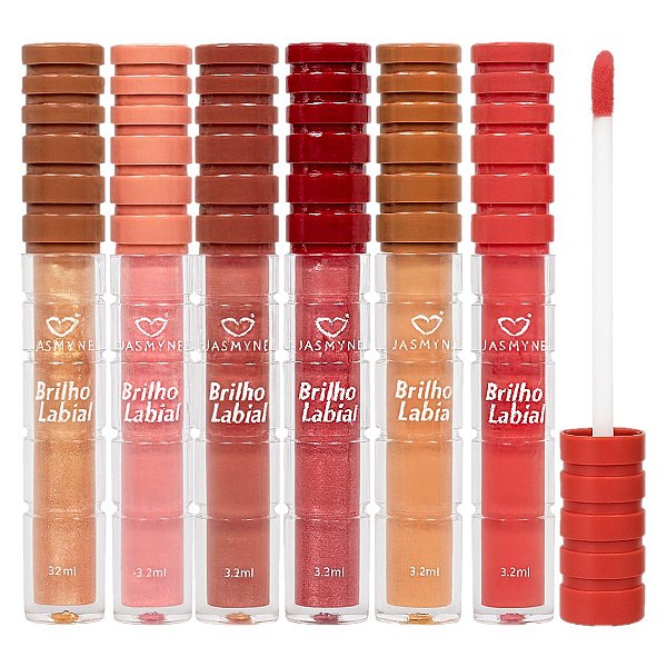 Jasmyne - Brilho Labial JS18030 - 06 Und