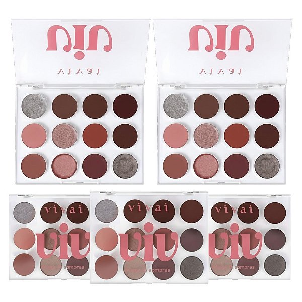 Vivai - Estojo de Sombras Cremosas  4118 - 06 Und