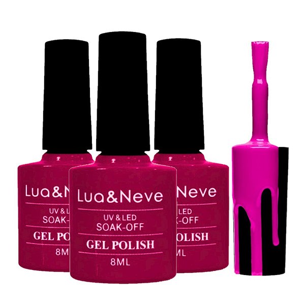Lua e Neve - Esmalte Gel Polish Soak Off COR 09 - 6 Und