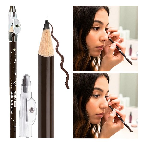 Jasmyne - Lapis Para Olhos Marrom JS20002M