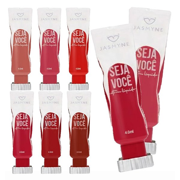 Jasmyne - Batom Liquido Seja Voce  JS17009B - 06 Und
