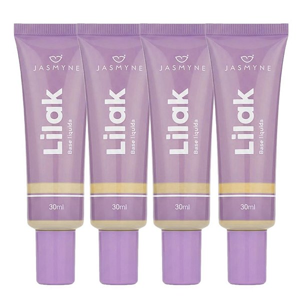 Jasmyne - Base Liquida Cores Claras Lilak JS08022 A - 04 Und