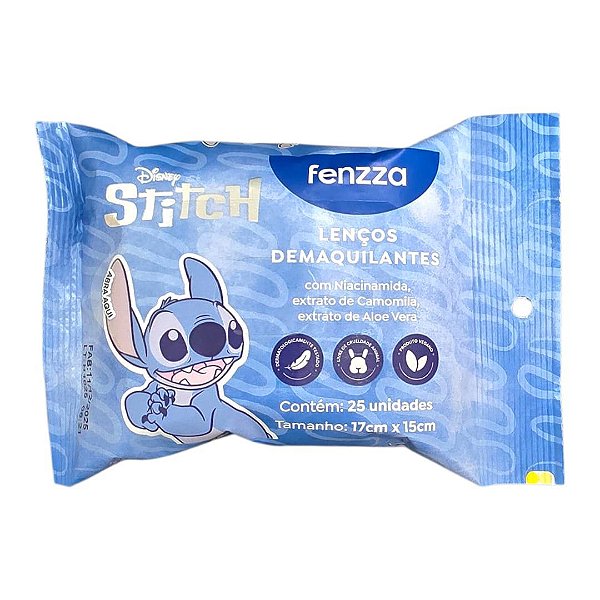 Fenzza - Lenços Demaquilantes Stitch DIS139