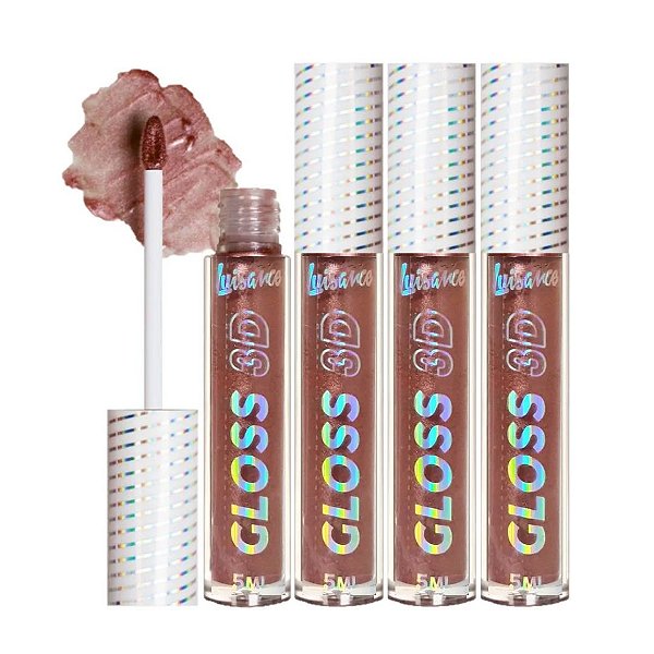 Luisance - Lip Gloss 3D Cintilante L5303 Cor 11 - 6 Und