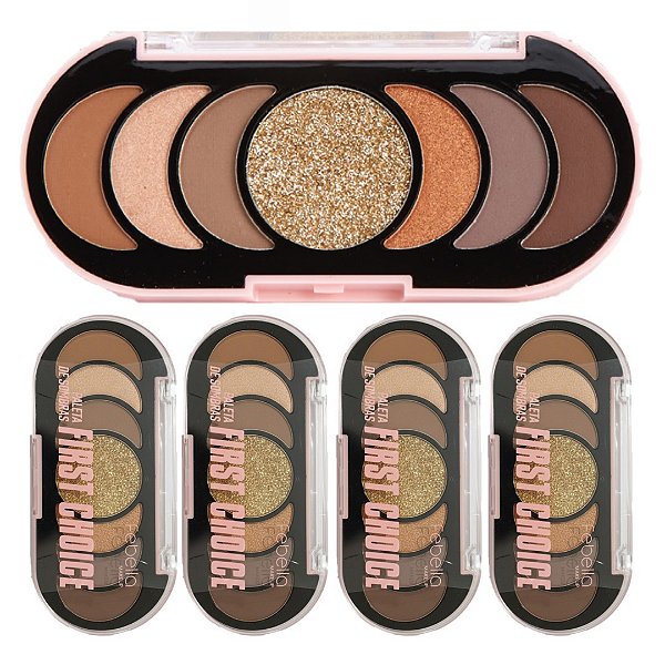 Febella - Paleta de Sombras First Choice PSO30348 B - 06 Und