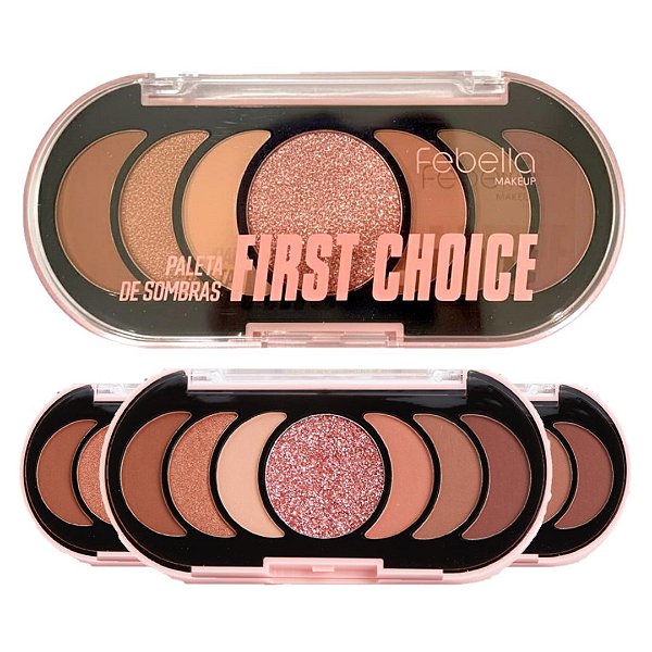 Febella - Paleta de Sombras First Choice PSO30348 C - 06 Und