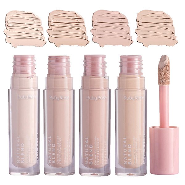 Ruby Rose - Corretivo Natural Blend Claros M600 G1 - 12 Und