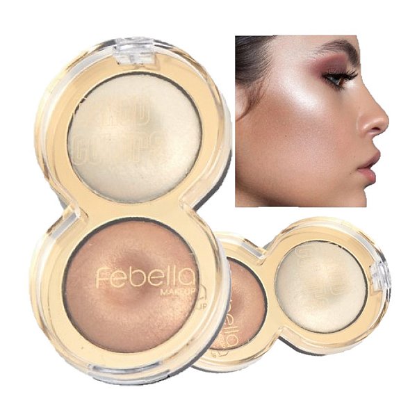Febella - Iluminador Baked Colors MU50115 - Cor B